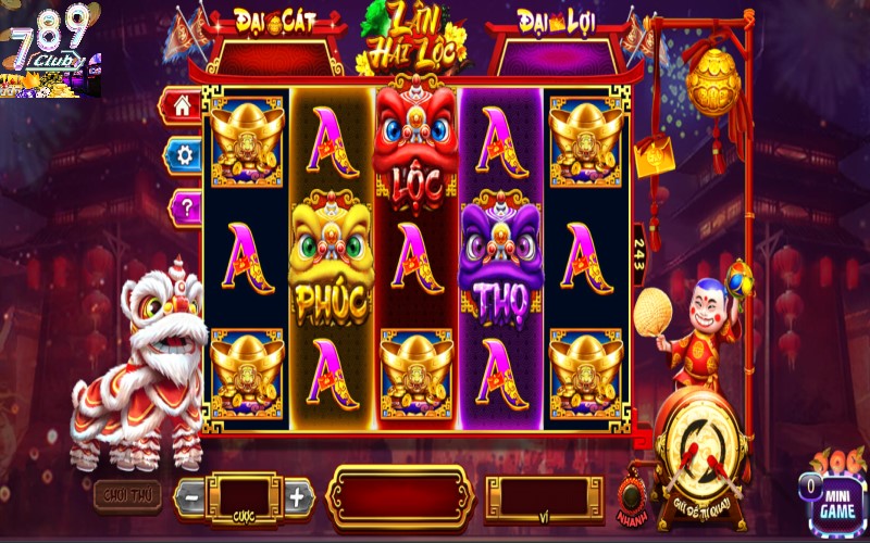 Giới thiệu về trò chơi lân hái lộc của 789club