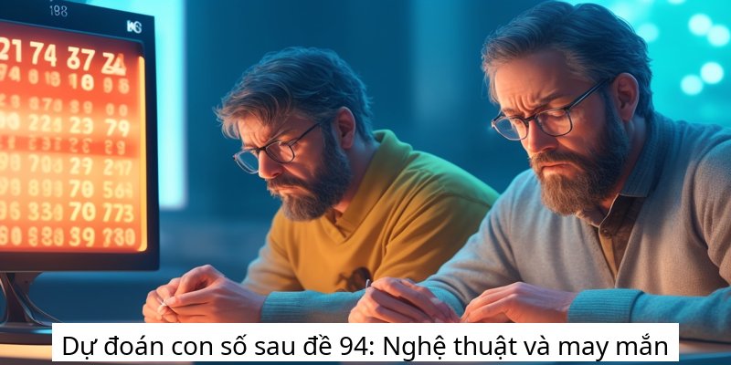 Dự đoán con số sau đề 94: Nghệ thuật và may mắn